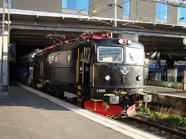 SJ Rc6 1399 Stockholm central