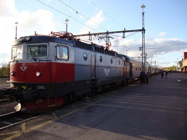 SSRT Rc6 1331 Kiruna station