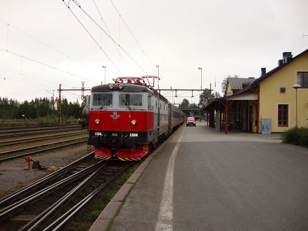 SSRT Rc6 1324 Luleå station